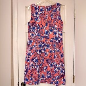 Talbots Pink and Blue Floral Dress